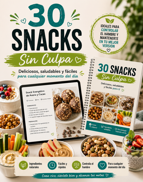 30 Snacks Sin Culpa