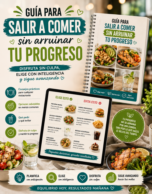 Guia para Salir a Comer Sin Arruinar Tu Progreso